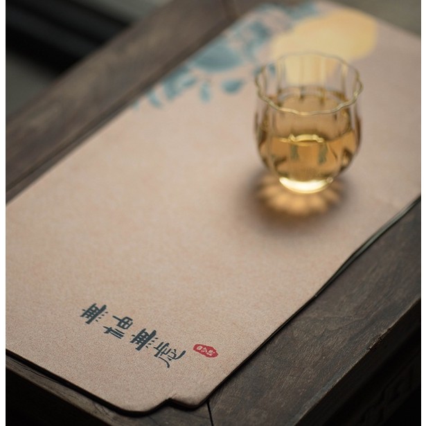 功夫道家用防水小茶席清供图布艺茶席中式桌旗布垫餐垫茶铺茶垫