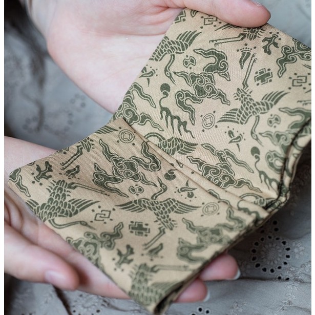 功夫道纯棉吸水茶巾中式复古高档手工手帕柔软洁方壶垫棉麻茶巾布