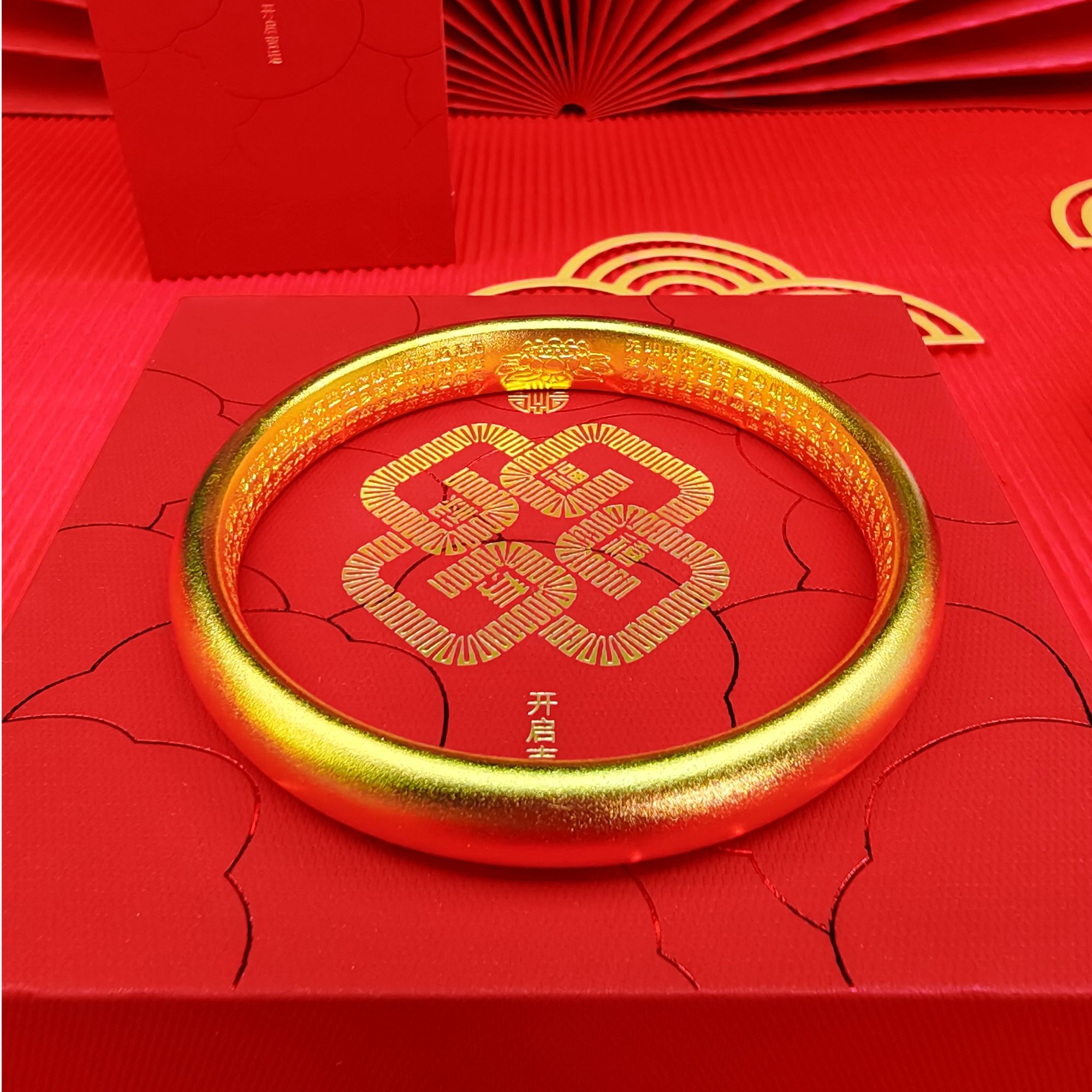 足银手镯 古法心经手镯