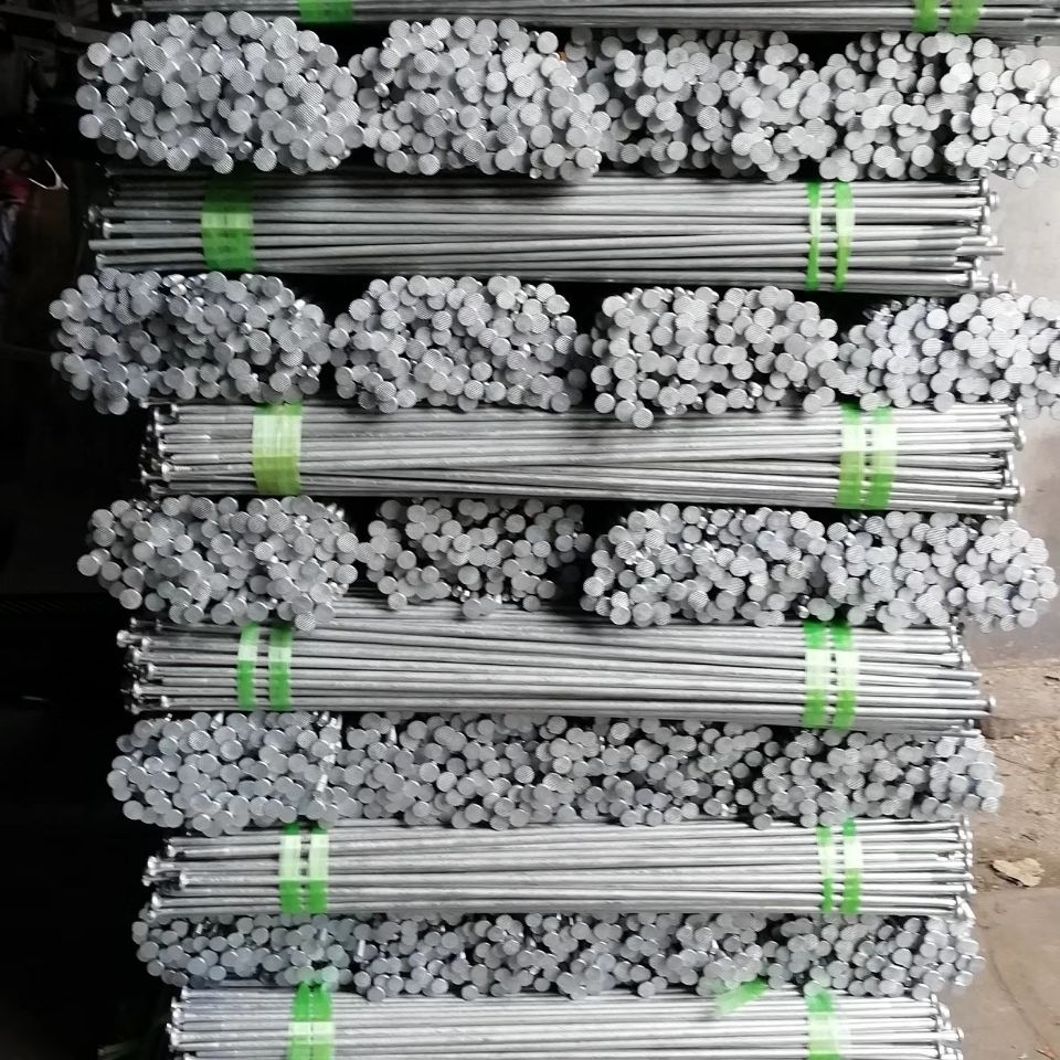 羊床穿钉镀锌穿钉50厘米长螺杆羊床专用丝杆羊床穿钉100个带螺帽