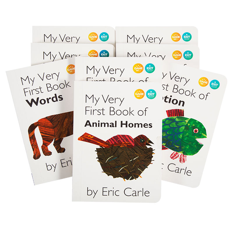 【小彼恩】My Very First Book系列 艾瑞卡尔  点读版 8册（活动）