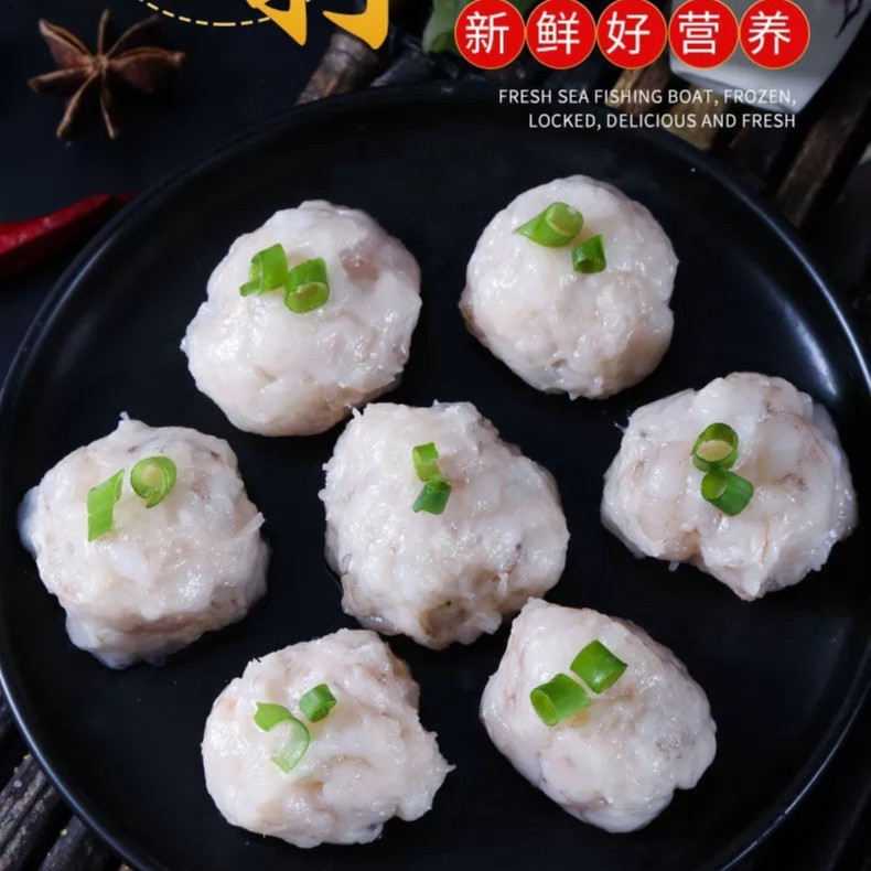 友渔鲜生 虾滑150g*6袋 青虾滑新鲜无添加火锅煮汤虾饼冷冻食品