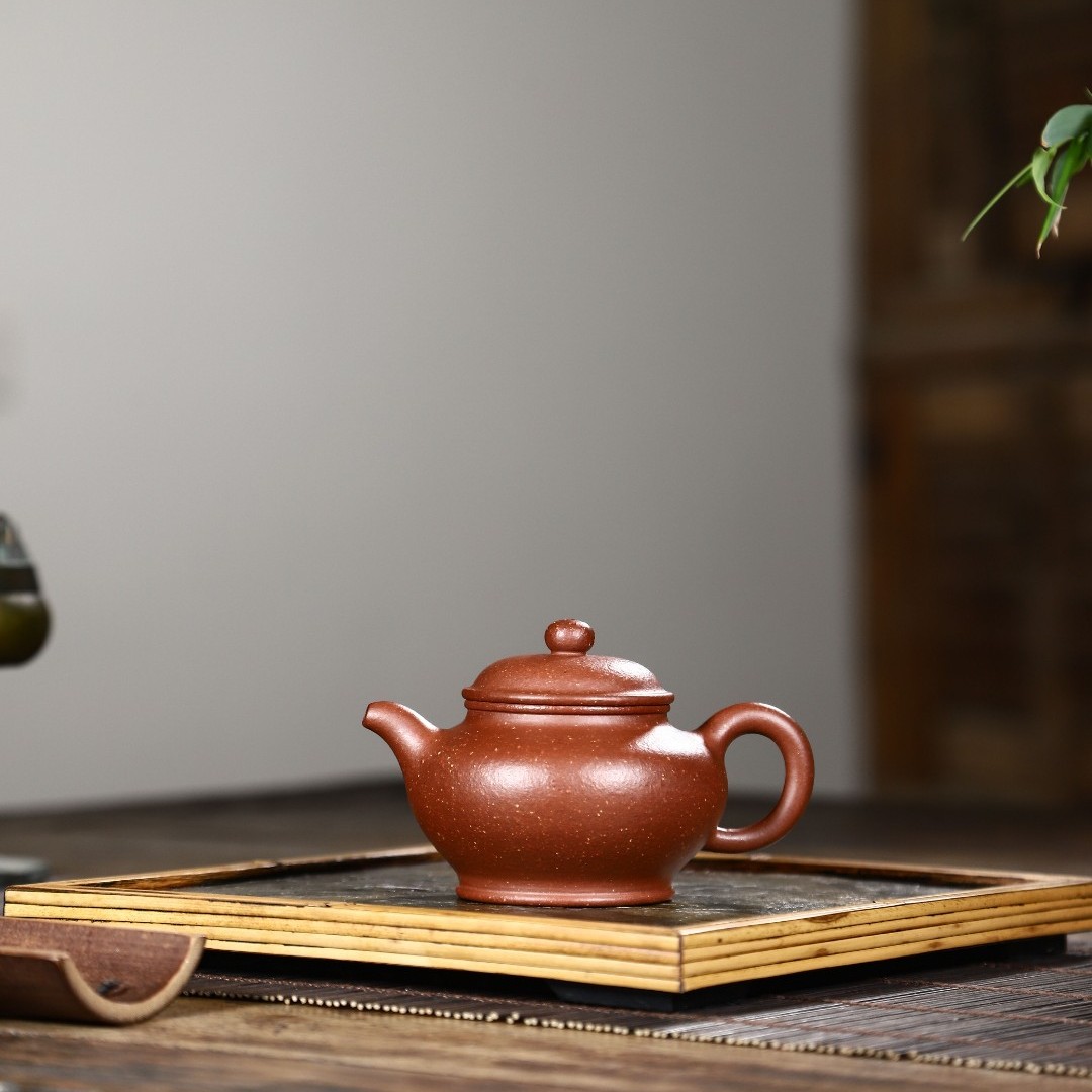 全手工掇只150CC降坡泥小容量莲子壶紫砂茶壶茶具纯手工紫砂壶