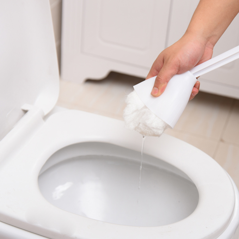 【御慕】多功能挤水型厕刷清洁刷软毛不伤釉马桶刷卫生间浴室去污  