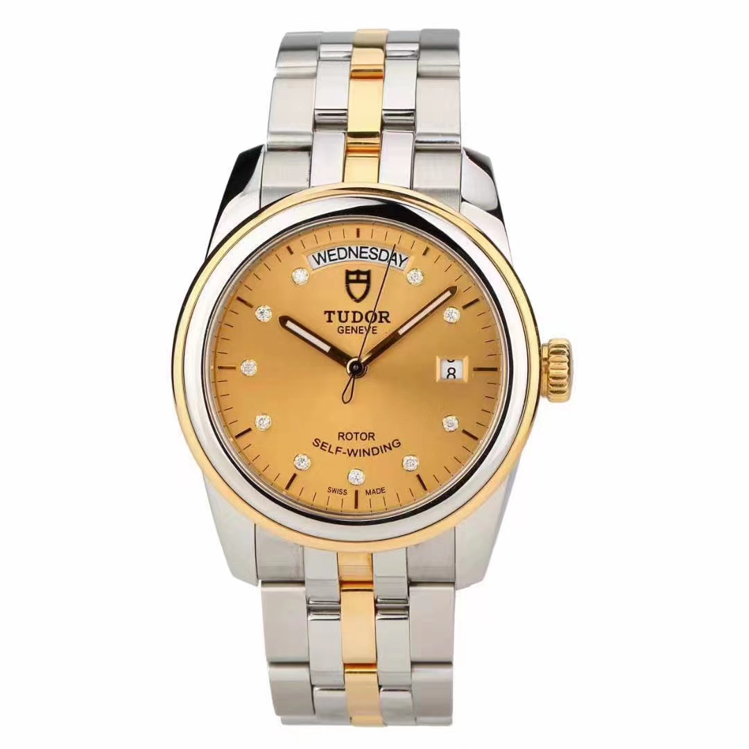 99新 TUDOR/帝舵 帝舵俊珏金钻盘/单表/39mm镶钻/男款/