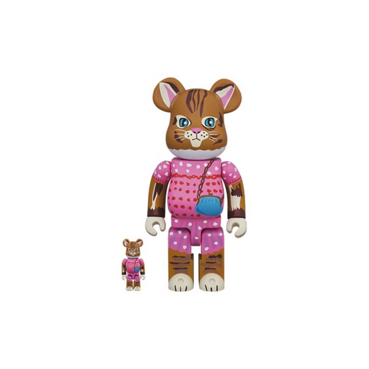 Bearbrick 积木熊莱特小猫 400%+100%