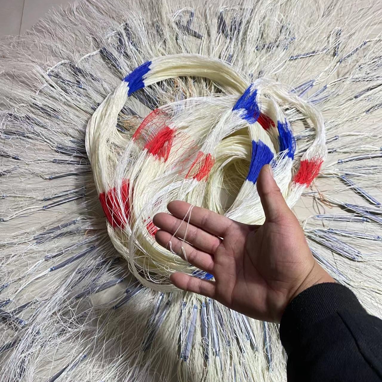 精品三指5米高大力马撒网  4编（重量联系客服）
