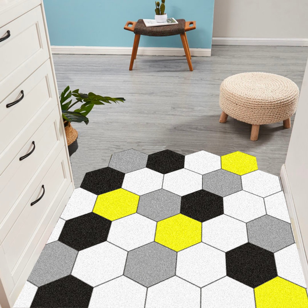 【丝圈】多规格  多彩菱形格丝圈进门地垫入户门大门口脚垫