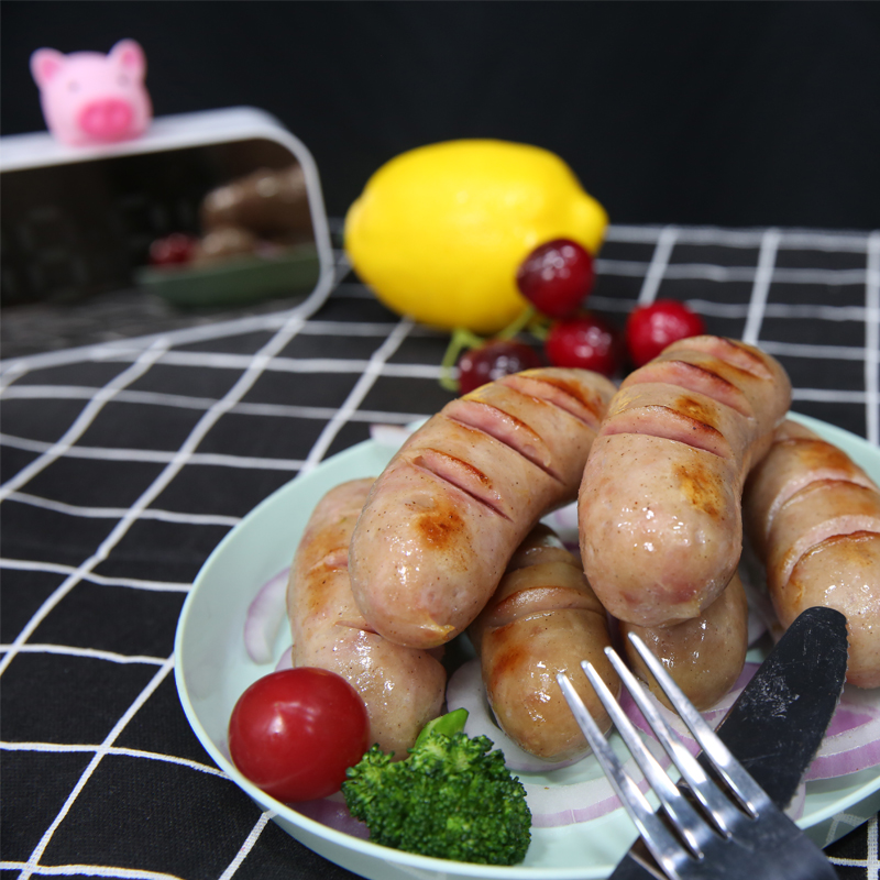 【芬姐专属】 泰山黑猪肉肠400g/盒 精选慢养一年泰山黑猪腿肉