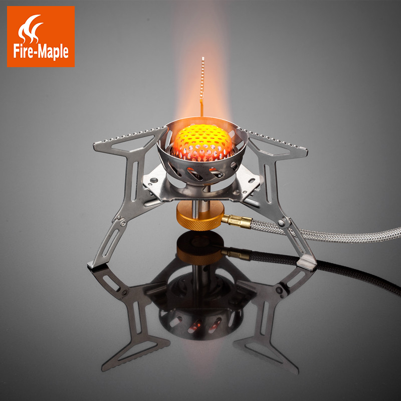 火枫户外烧水炉防风气炉便携野营气罐炉头炉具猛火炉子炉灶火箭炉