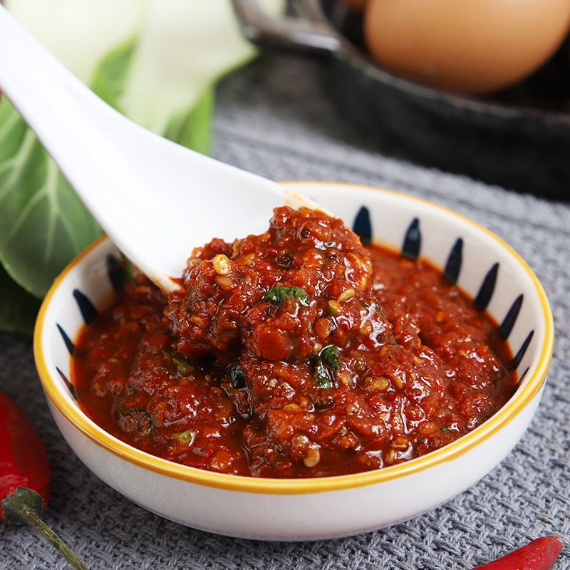 昌星佳木斯特色辣椒酱(180克)每袋韩式下饭香辣朝鲜族蘸料