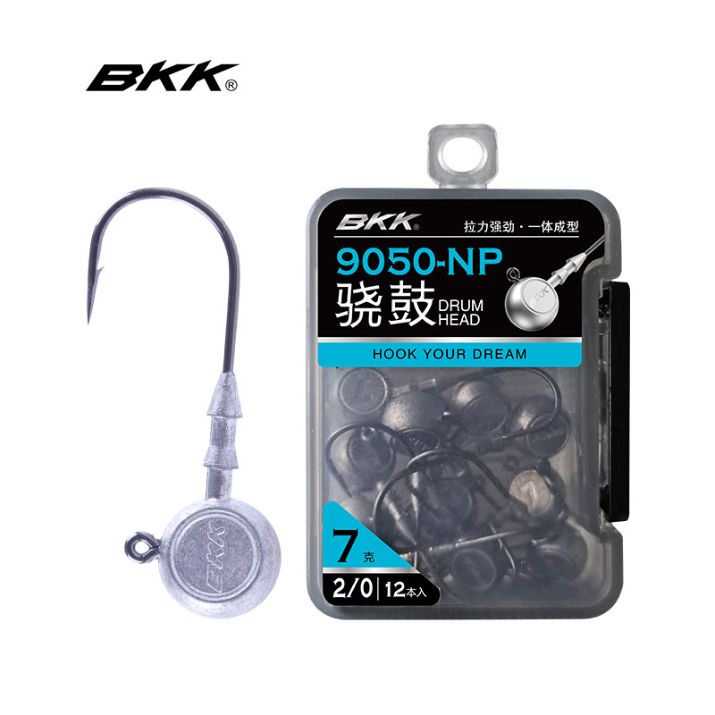 新品BKK骁鼓铅头钩9050 路亚饵软虫软饵防挂底钩鲈鱼鳜鱼加强钓钩