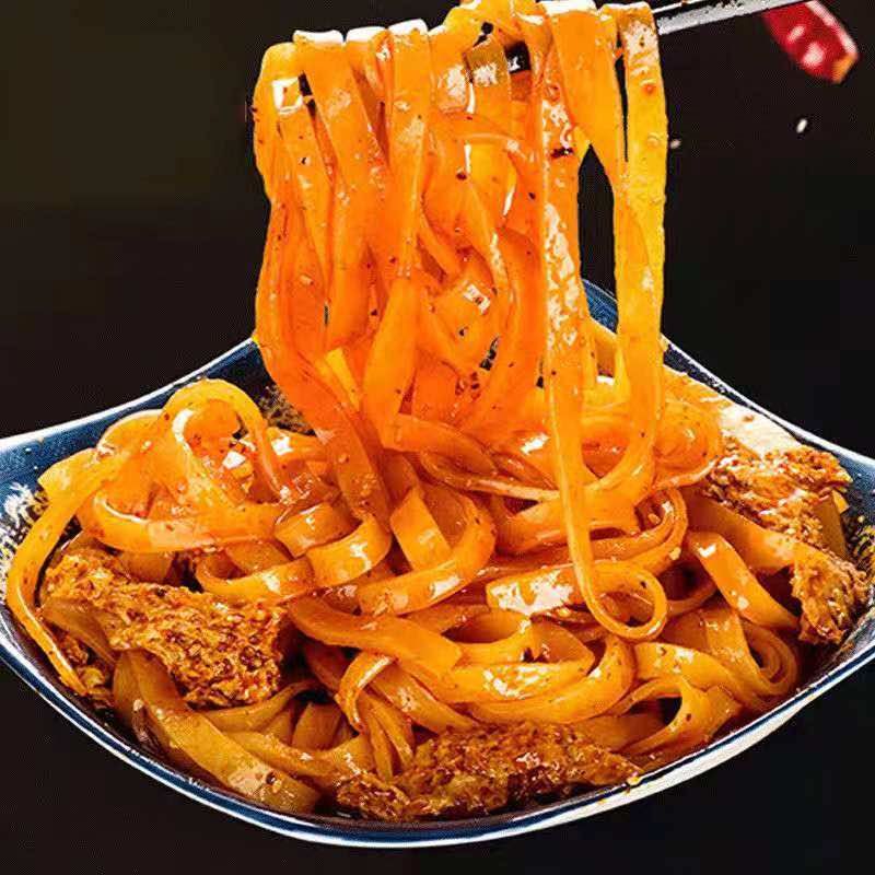 子承王子 陕西宝鸡擀面皮8包包邮香辣劲道筋道碳水灭菌传统美味