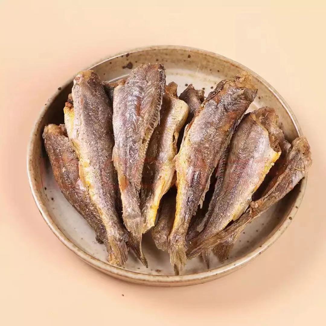 连云港发货 香酥小黄鱼 肉质酥脆 开袋即食 80g/包*8包