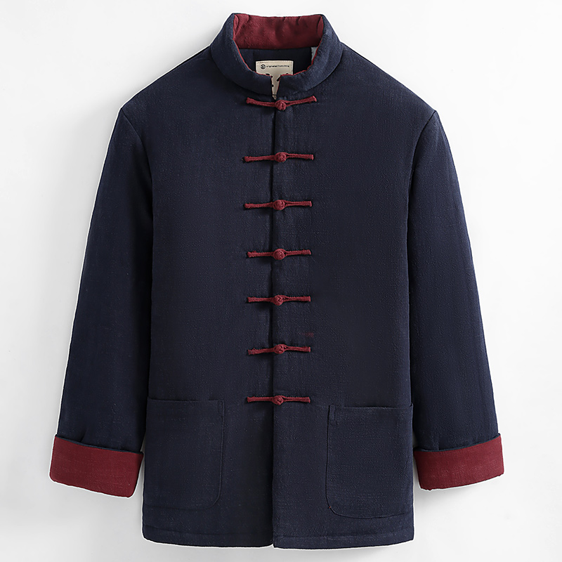 冬季棉服男加厚宽松短款保暖复古中式棉衣袄外套男中国风男装