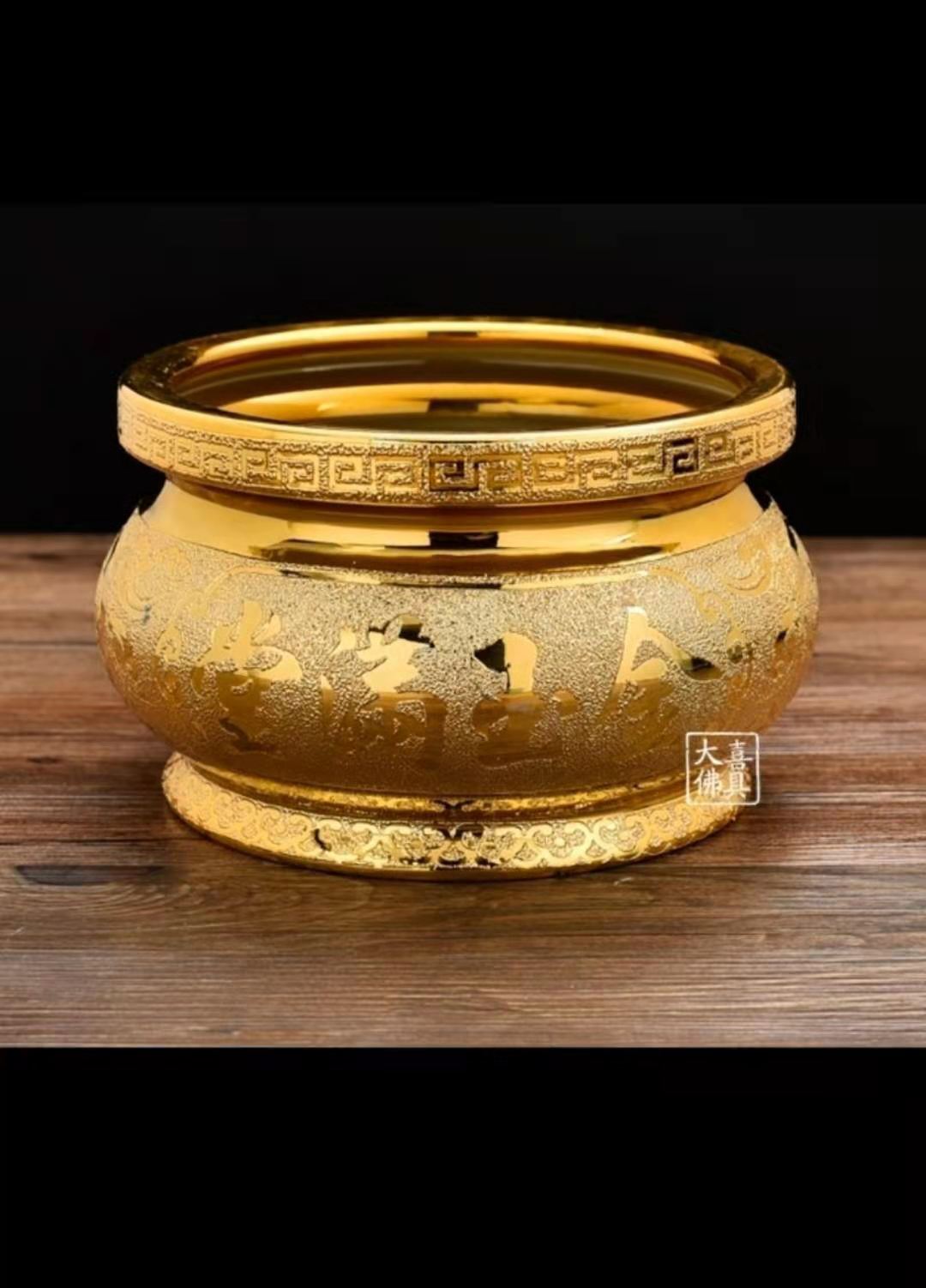 材料花盆金玉满堂盆