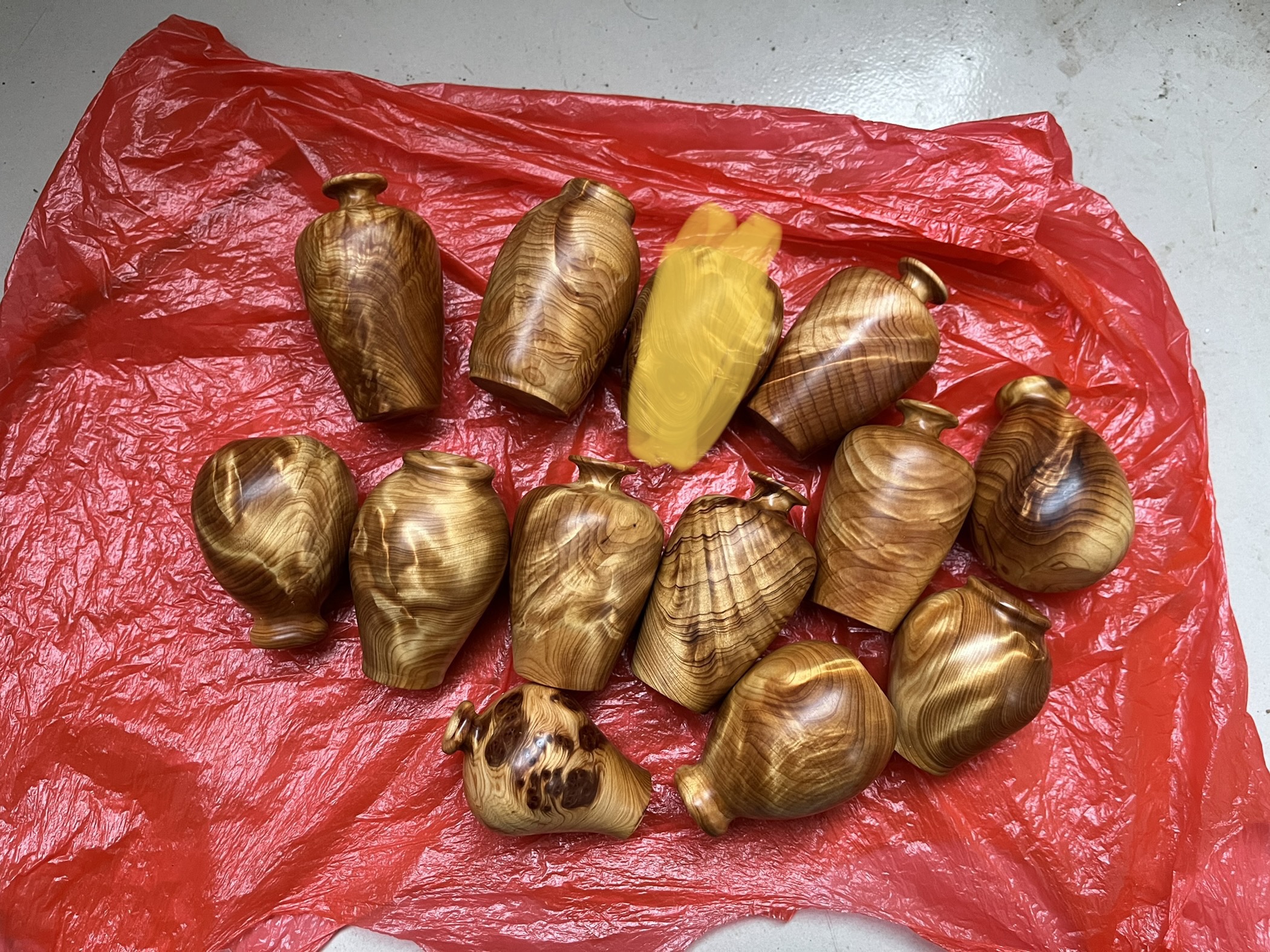 太行崖柏柏木 手把件 葫芦 闻香瓶
