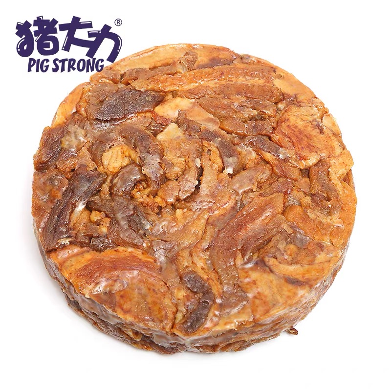 猪大力金源原味猪肉渣饼1斤五花好饼500g不够会加肉渣一起封装