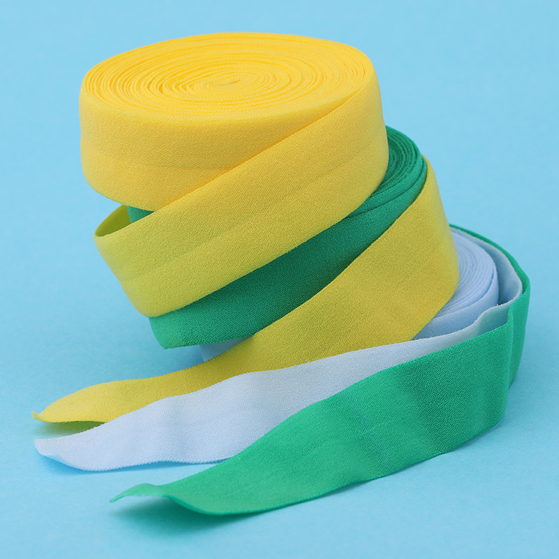 弹力包边条布料衣服滚边条内裤松紧带宝宝织带包边带针织布条布带