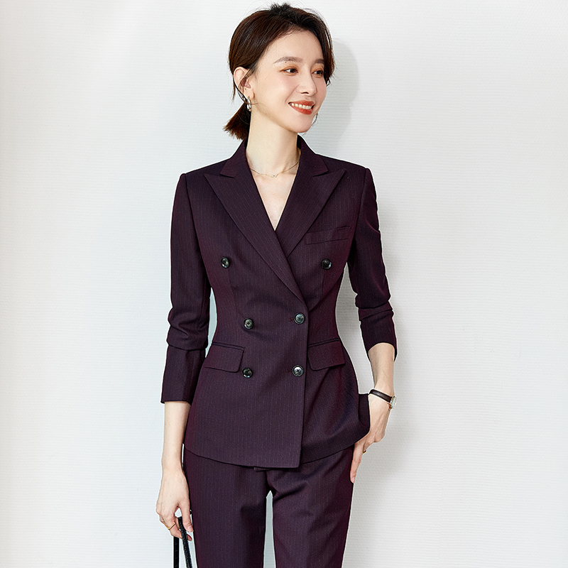 西装套装女高端大气上档次职业装女性时尚2025年爆款洋气