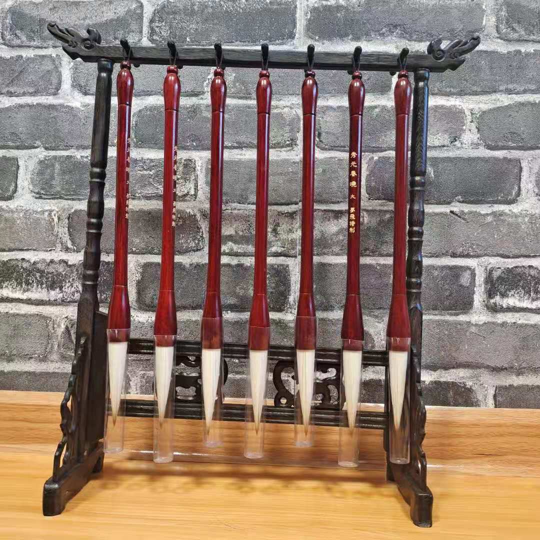 国画书法，毛笔架