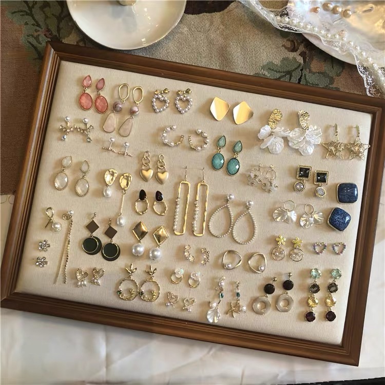 锌合金玻璃耳饰 888设计款高货清仓福利