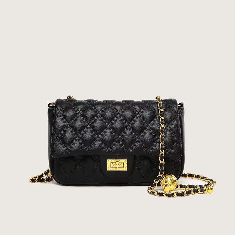 AIYI/撤柜品牌小香风新款链条包斜挎包（8078）