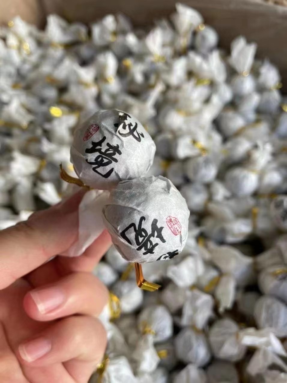 2019年云南普洱茶（秘境-龙珠）8g/颗