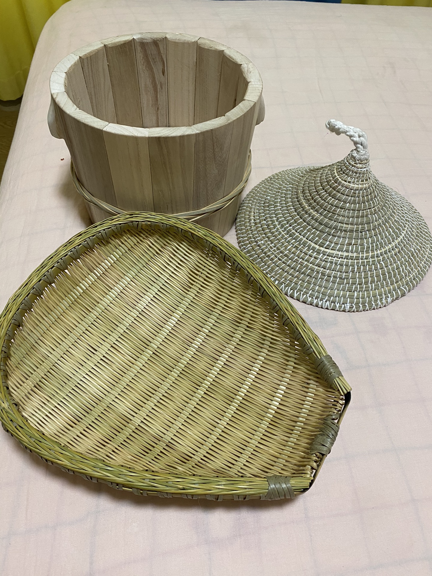 蒸饭三到四人泡桐树木甑配筲萁