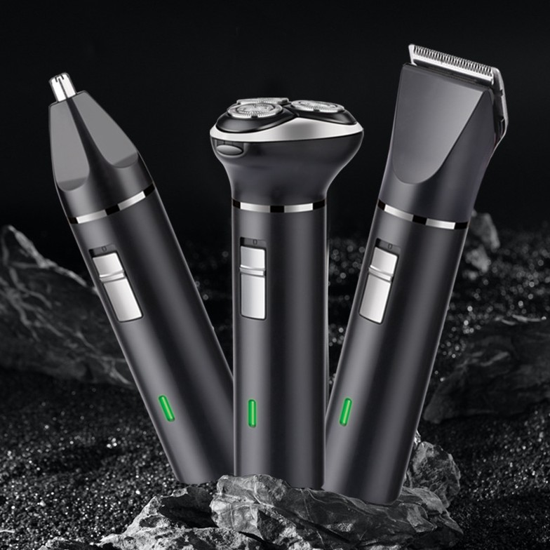 扬子正品剃须刀 浮动三合一多功能刮胡刀车载USB充电家用