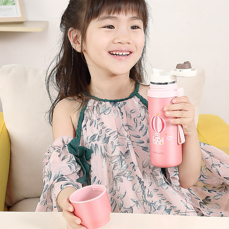 富光儿童保温杯女孩316不锈钢水杯小学生防摔杯子可爱男便携杯子