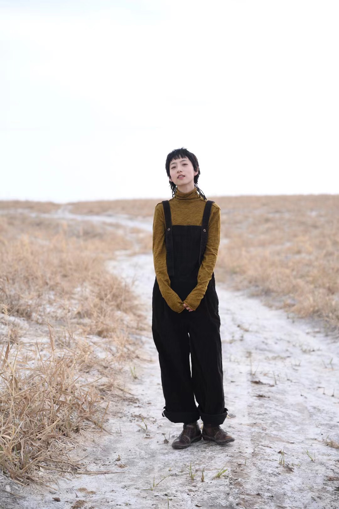 左岸迷香/2022秋冬／背带裤F21FW3019