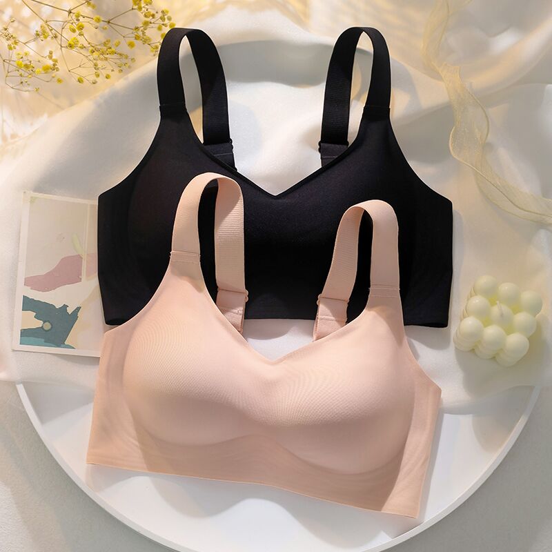 芬腾内衣薄款美背2024年新款睡眠夏季防下垂收副乳无痕背心文胸女