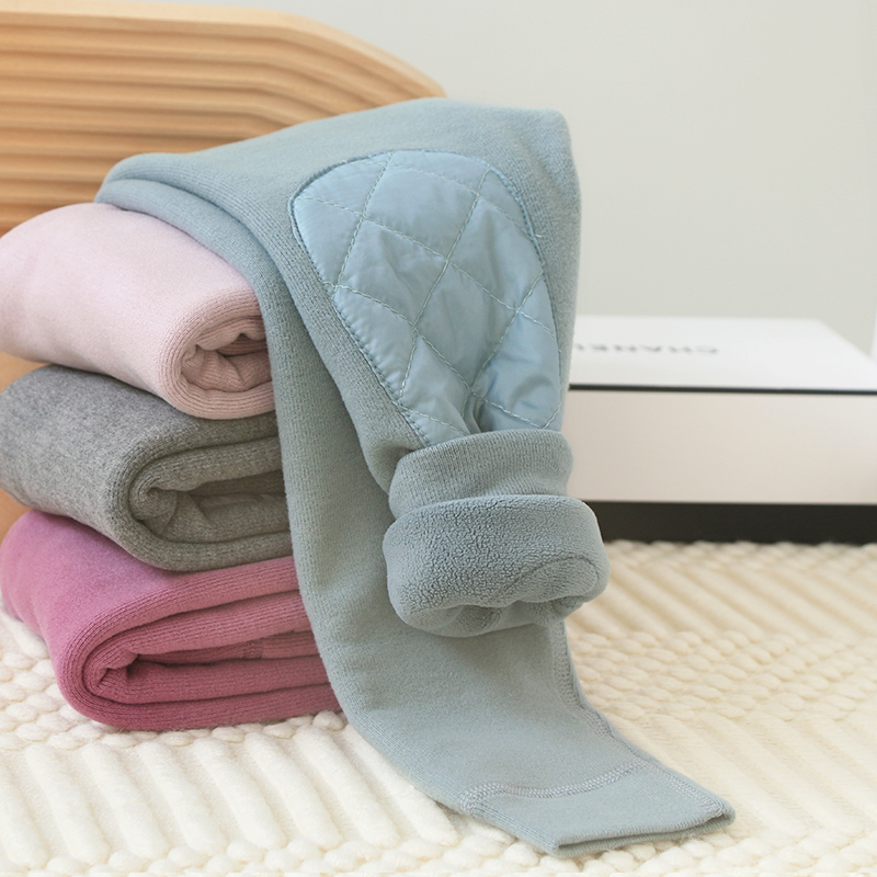 儿童加绒加厚保暖裤 男女童秋冬棉裤小学生外穿内穿打底裤 9903 