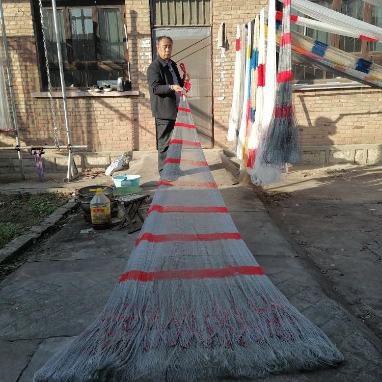 大力马线，2指4米，8斤半。纯手工，铅坠子，一开到顶。