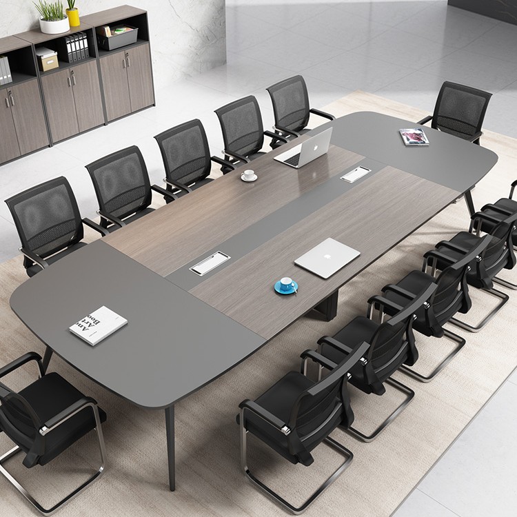 会议桌长桌桌椅会议桌培训桌拼接简易全套老板桌办公桌总裁桌