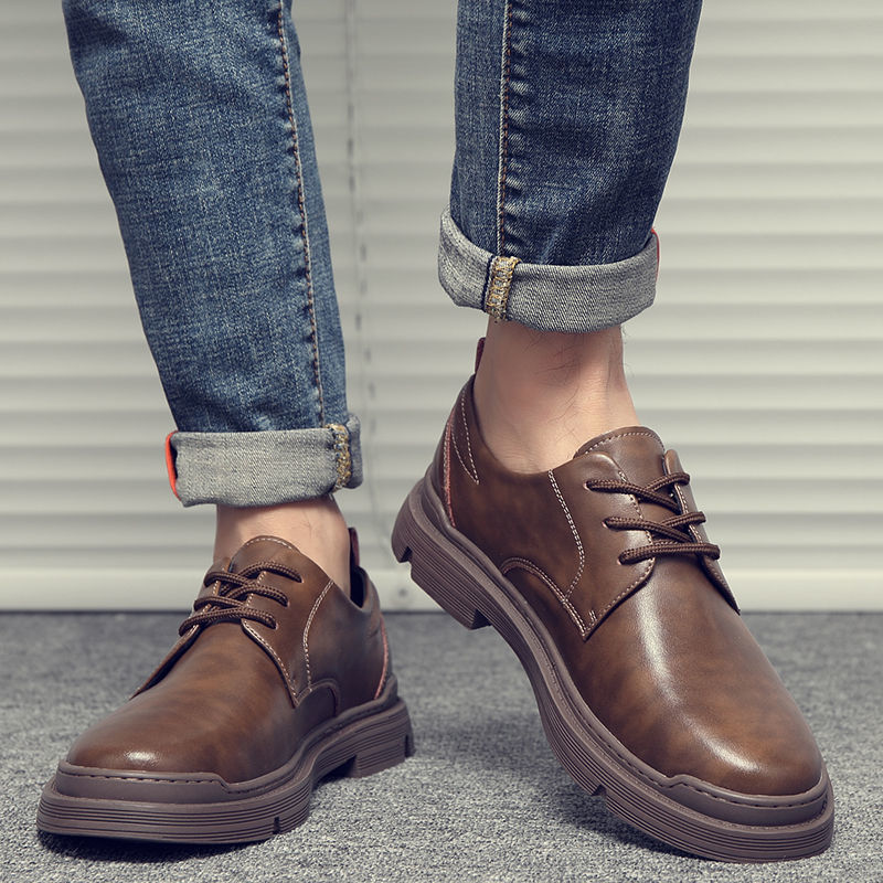 特大码男鞋45透气潮鞋46加宽加肥47脚胖加大号48男士复古休闲鞋49