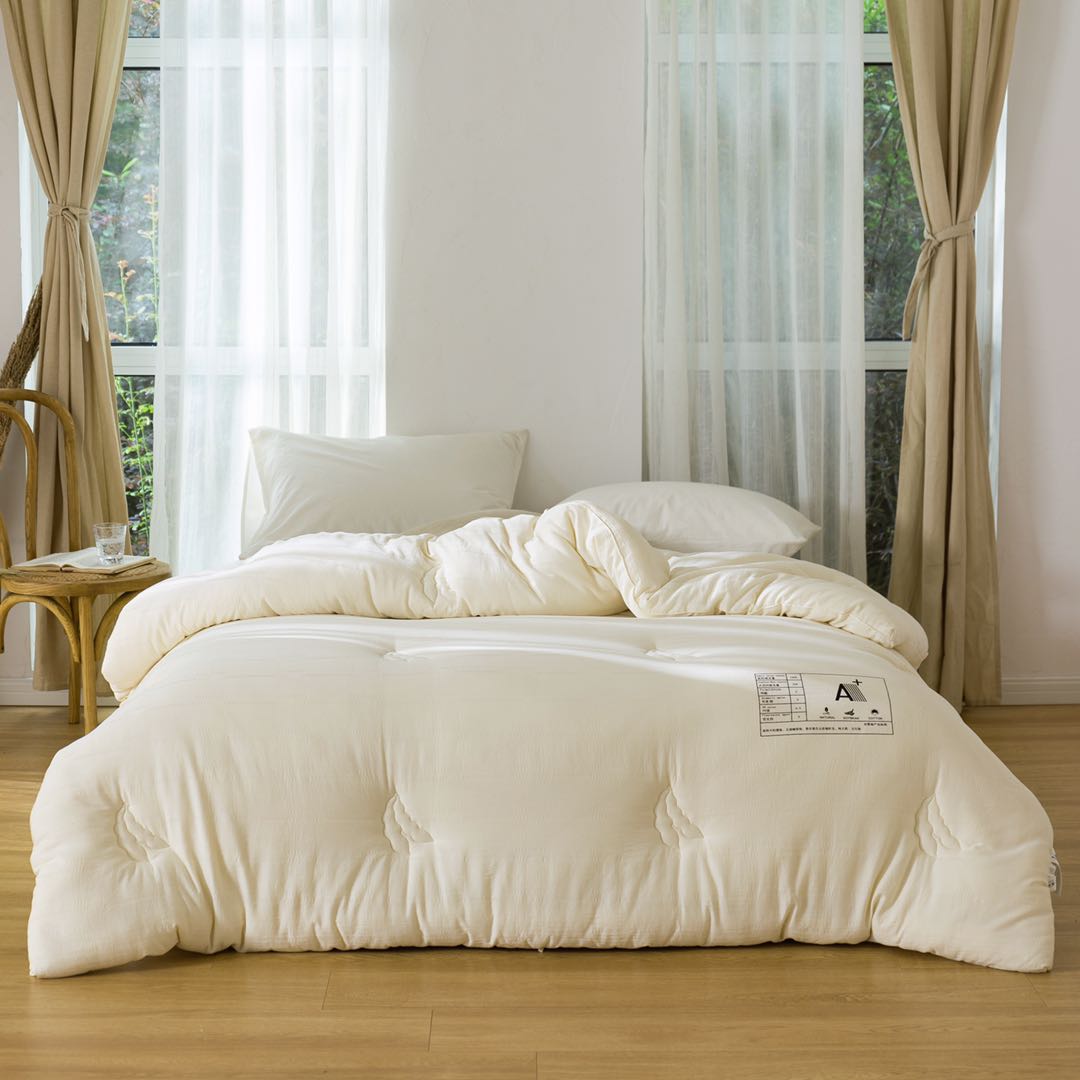 A类亲肤原棉大豆被冬被芯春秋被针织柔软秋冬被子宿舍专用加厚