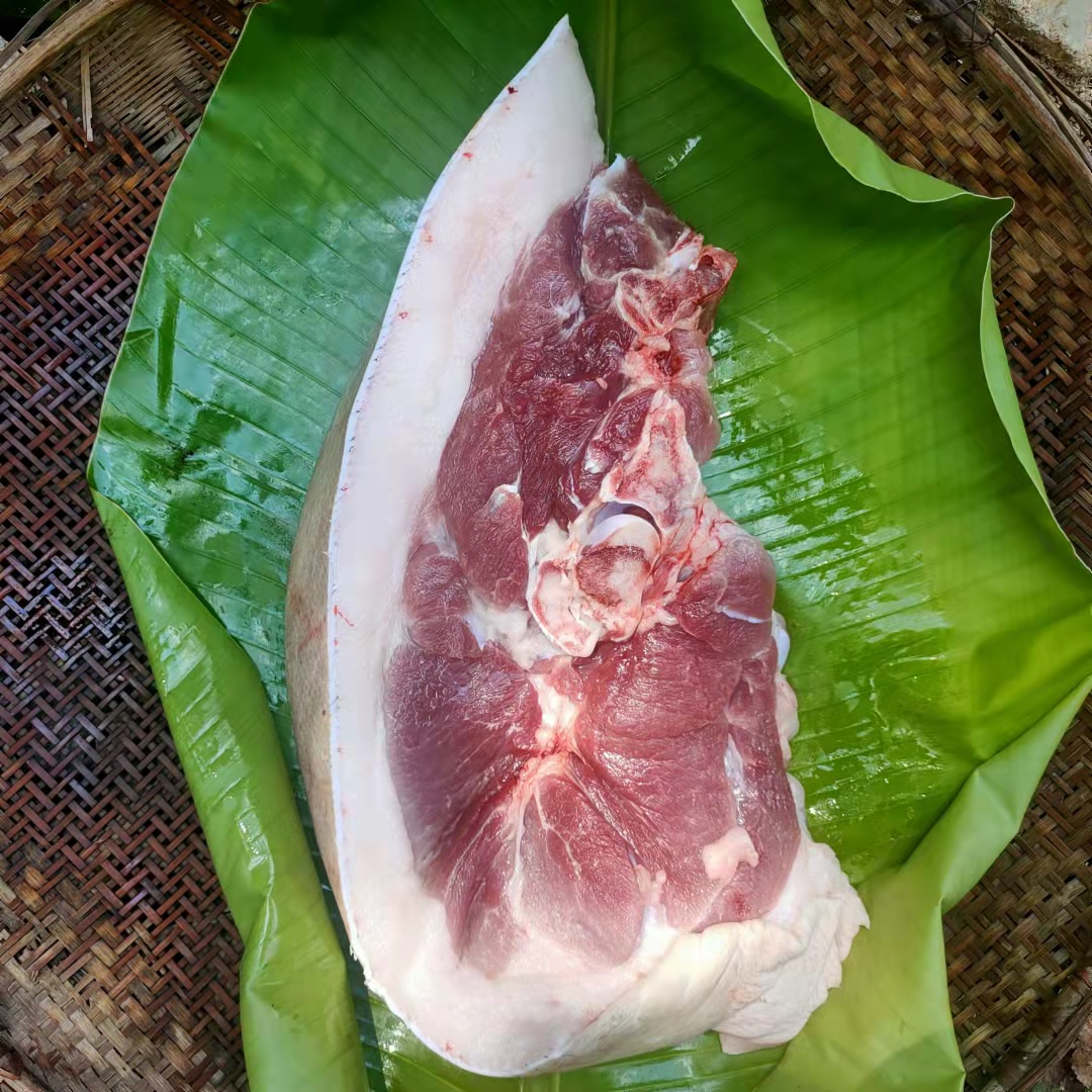 大别山金寨黑毛猪后腿肉（带骨） 