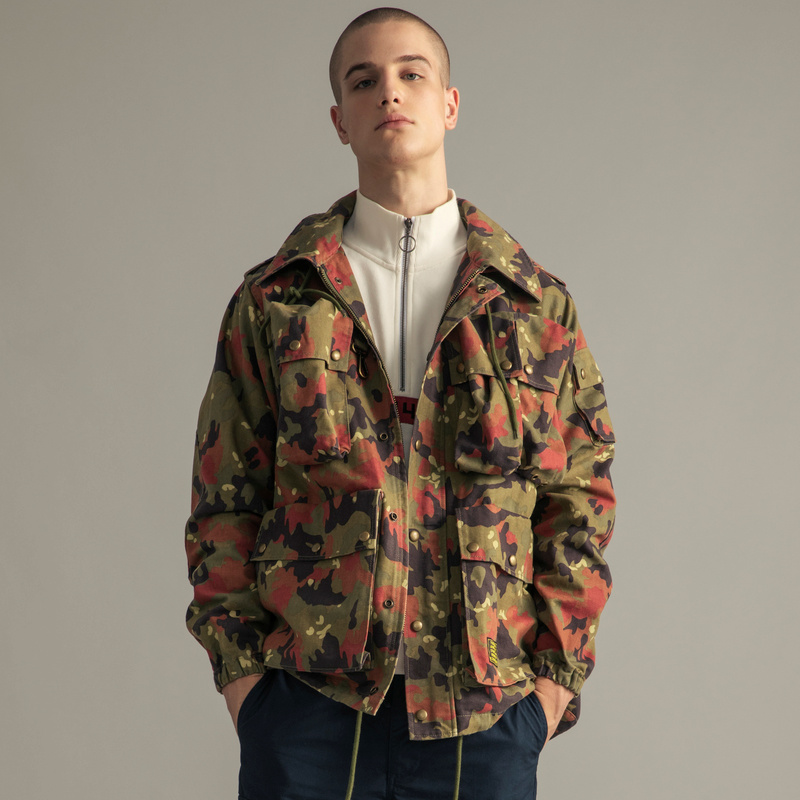 AKCLUBVINTAGE M70 JACKET休闲迷彩多口袋机能战术夹克1904711