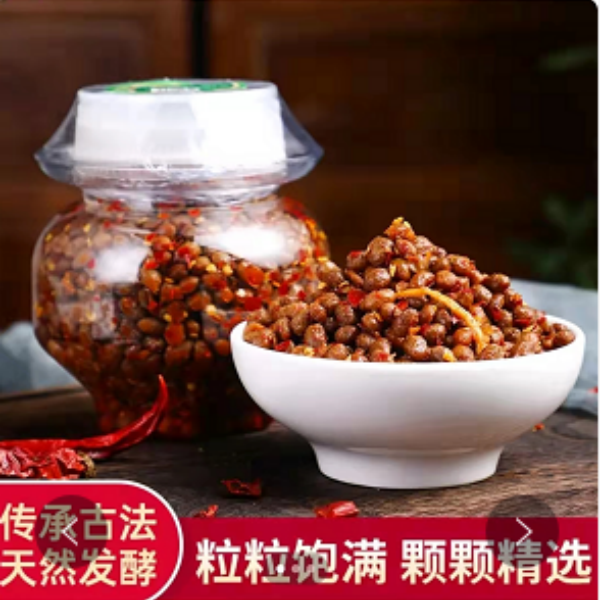 kuaimoting/筷莫停湖南豆豉新化白溪香辣豆豉500克