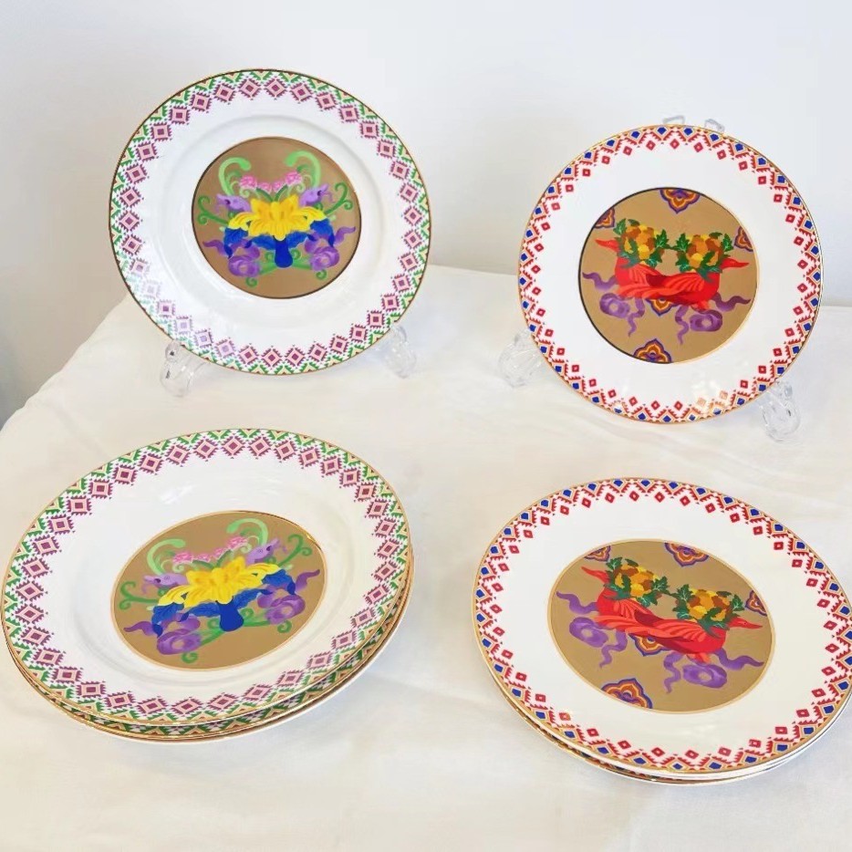 开创系列藏式餐盘礼盒