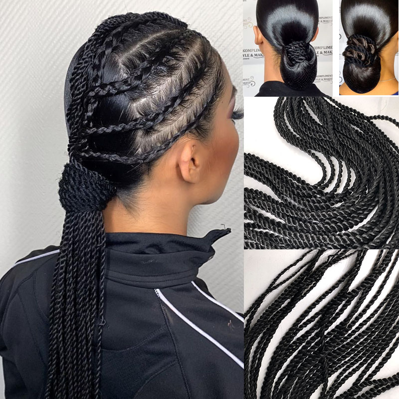 KSFORHAIR专业英国黑池国标拉丁摩登舞发饰盘发辫子时尚女童拉丁