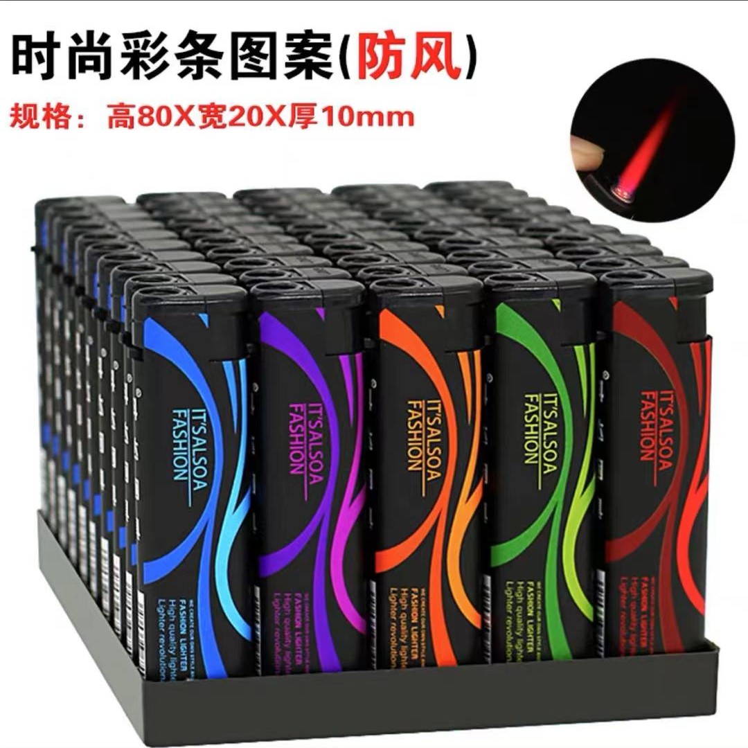 新款防风包画打火机