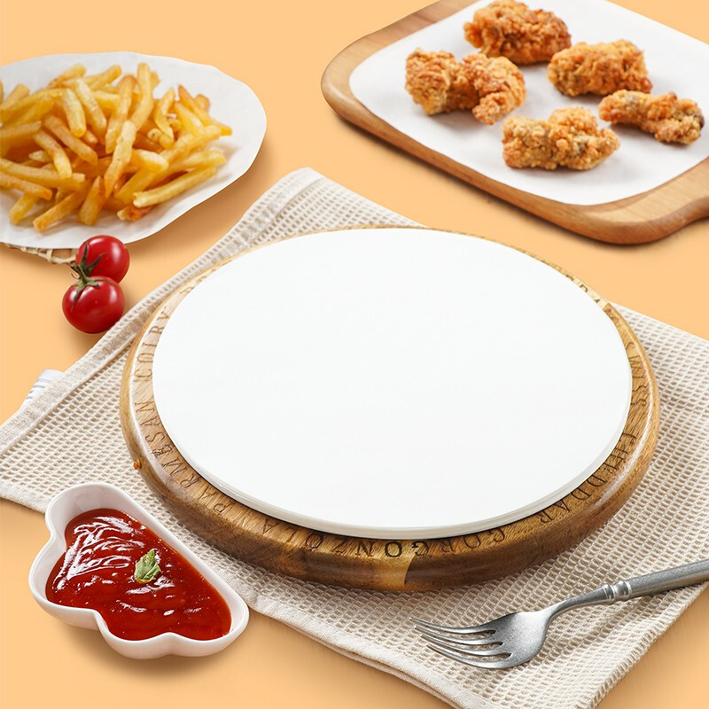 无品牌手抓饼隔油纸搭烙粿垫纸隔离膜冷冻不粘纸烘焙纸烤箱专用dr