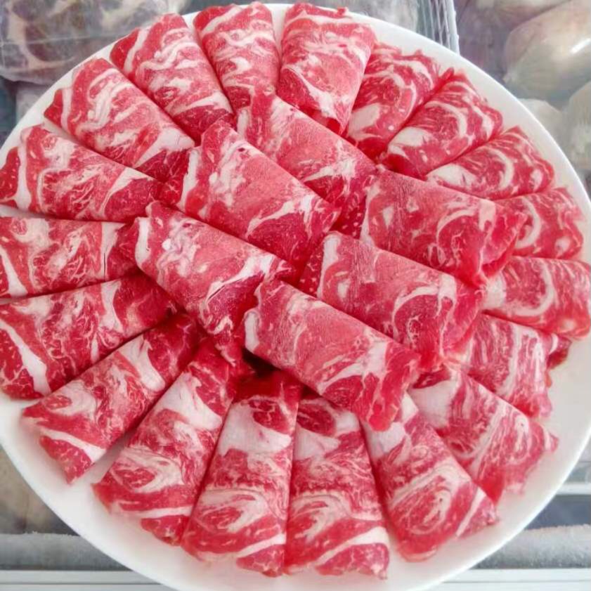 牛肉卷 6盒 *100g  塔城本地原切牛肉卷