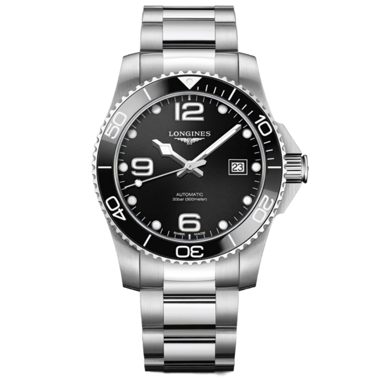 99新 Longines/浪琴 康卡斯L3.782.4.56.6/43mm/21年/公价14600
