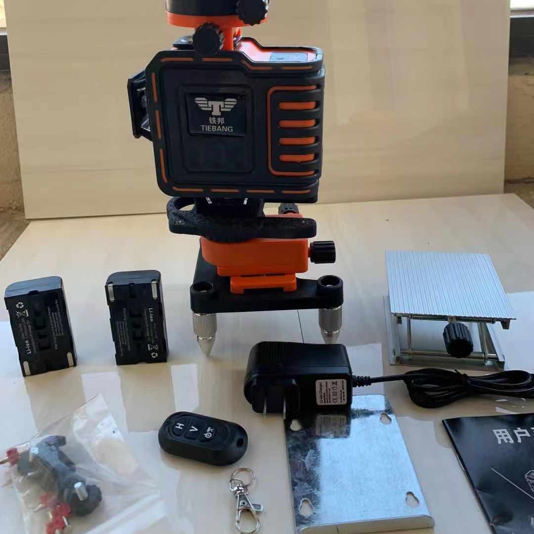 铁邦水平仪    铁邦墙地仪    高精度强光细线  瓦工工具