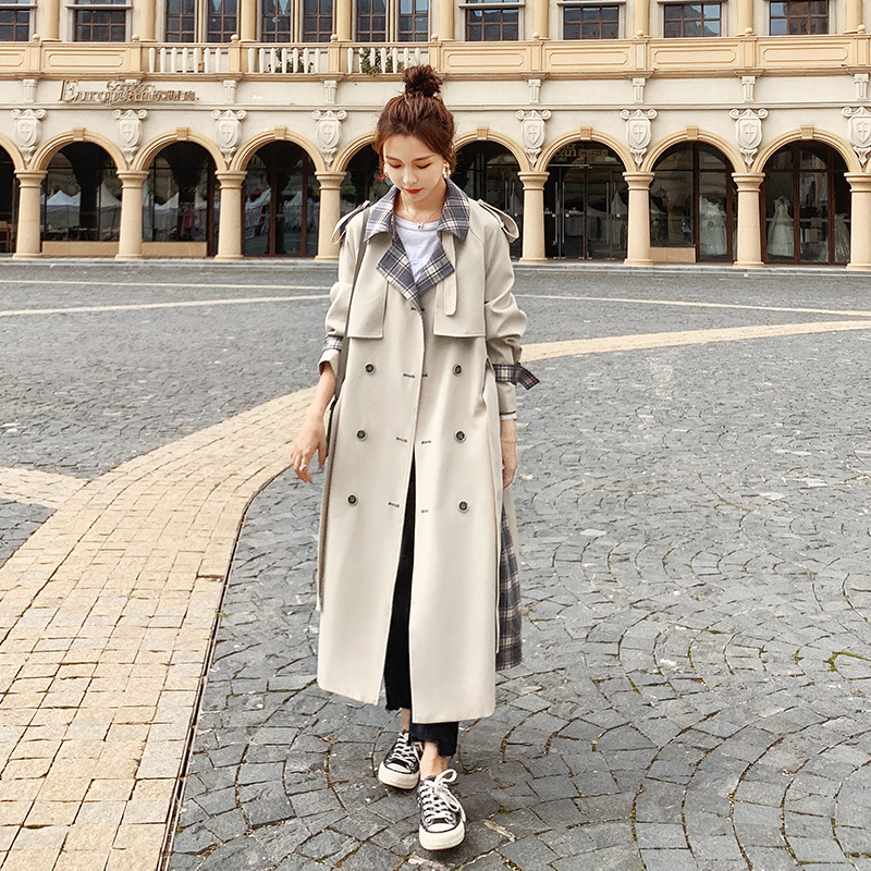 441-450大麦家百搭长款风衣