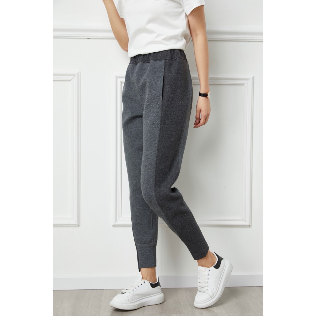 【Nora&Miya】时尚拼接宽松休闲卫裤百搭